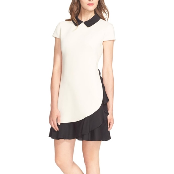 kate spade Dresses & Skirts - Kate Spade Ruffle Crepe Sheath Dress (00)